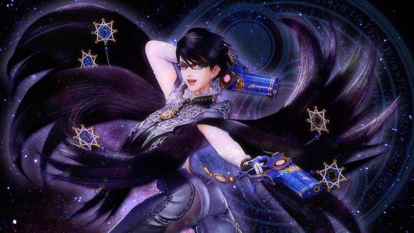 Bayonetta With Star Wallpaper