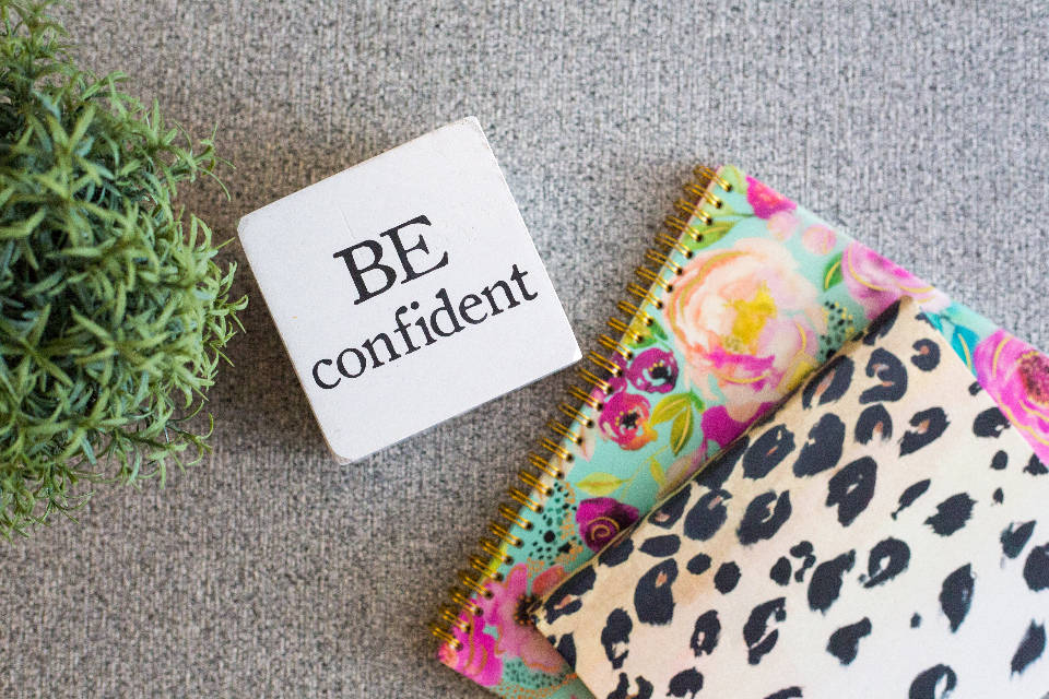 Be Confident Inspirational Desktop Wallpaper