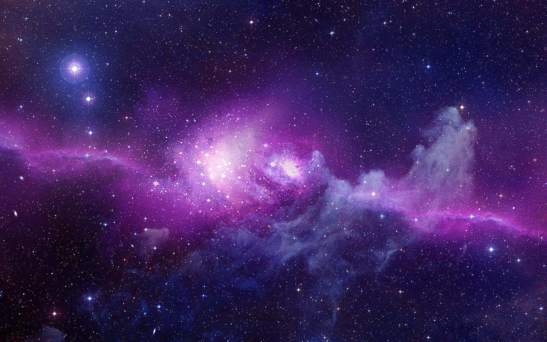 Be Inspired By The Beauty Of Space With This Kawaii Galaxy Wallpaper Wallpaper