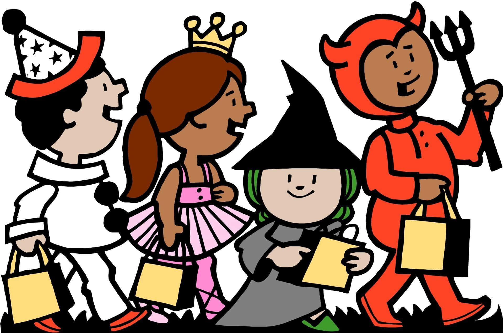 Be Part Of The Fun! Join The Halloween Parade. Wallpaper