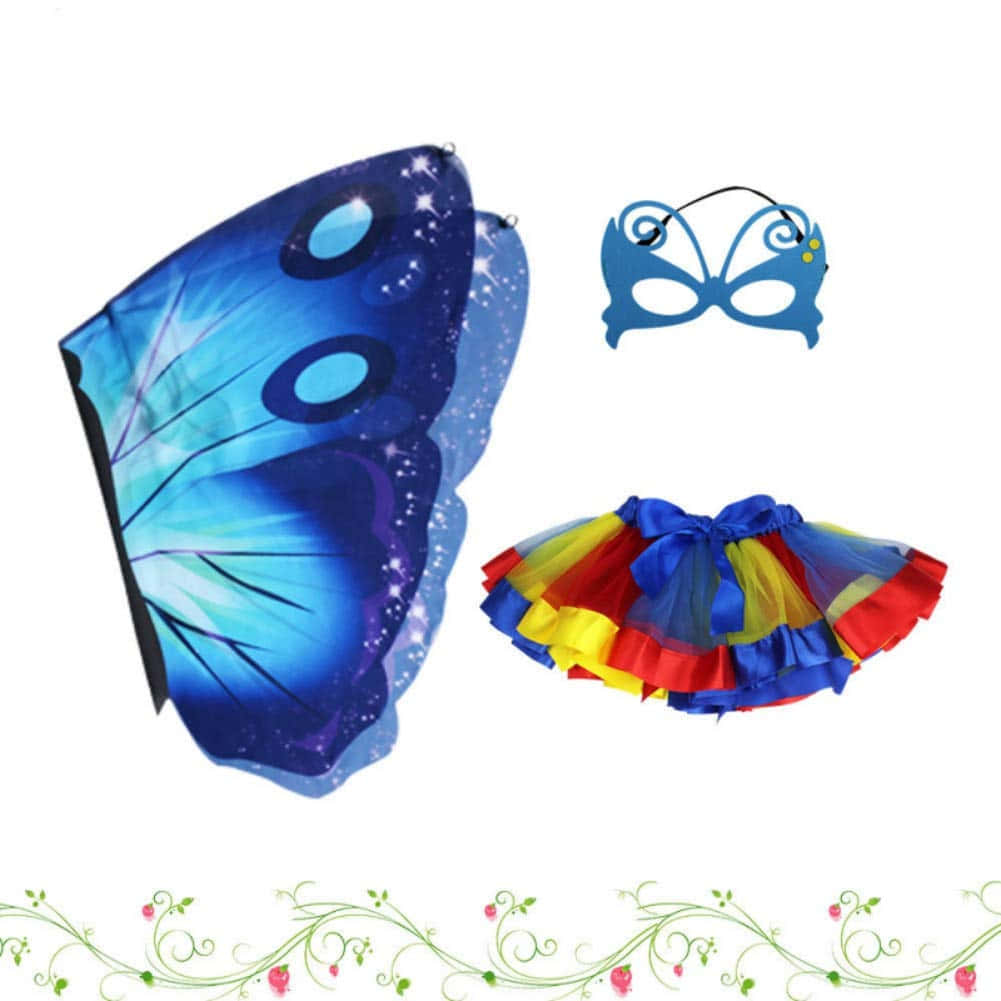 Be The Butterfly You've Always Wanted To Be In This Stunning Butterfly Wing Dress.