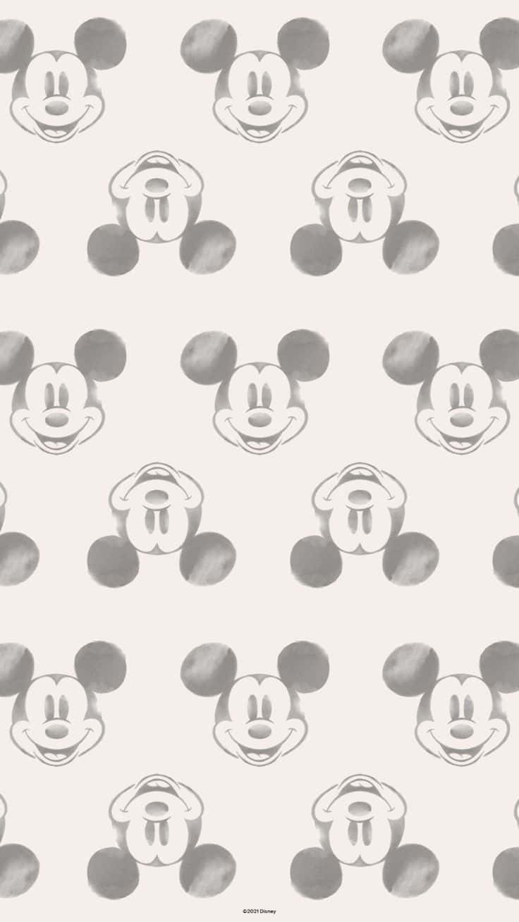 Be Your Own Mickey Mouse By Getting Your Own Black Mickey Mouse Phone! Wallpaper