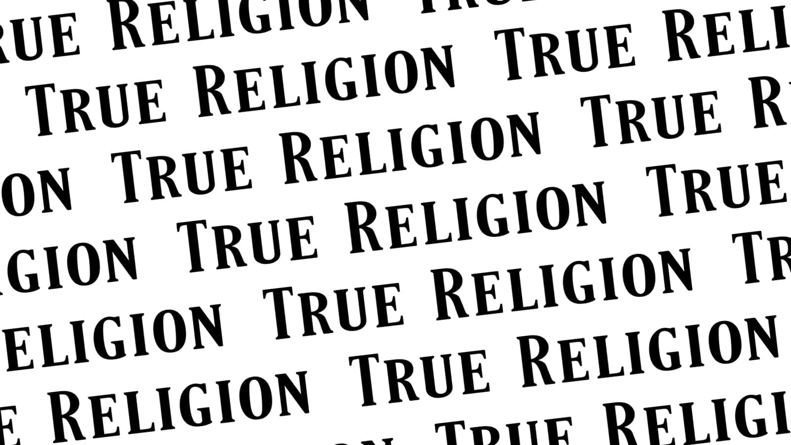 Be Your True Self In True Religion Wallpaper