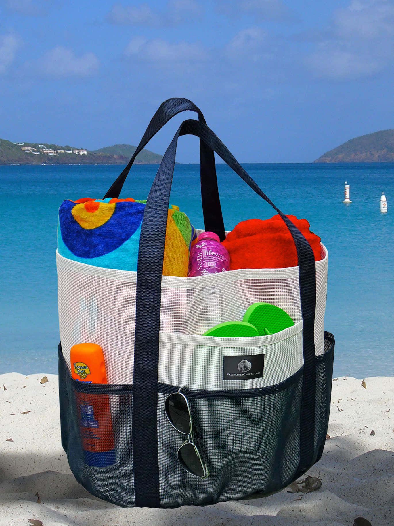 Beach Bag 1370 X 1827 Wallpaper Wallpaper