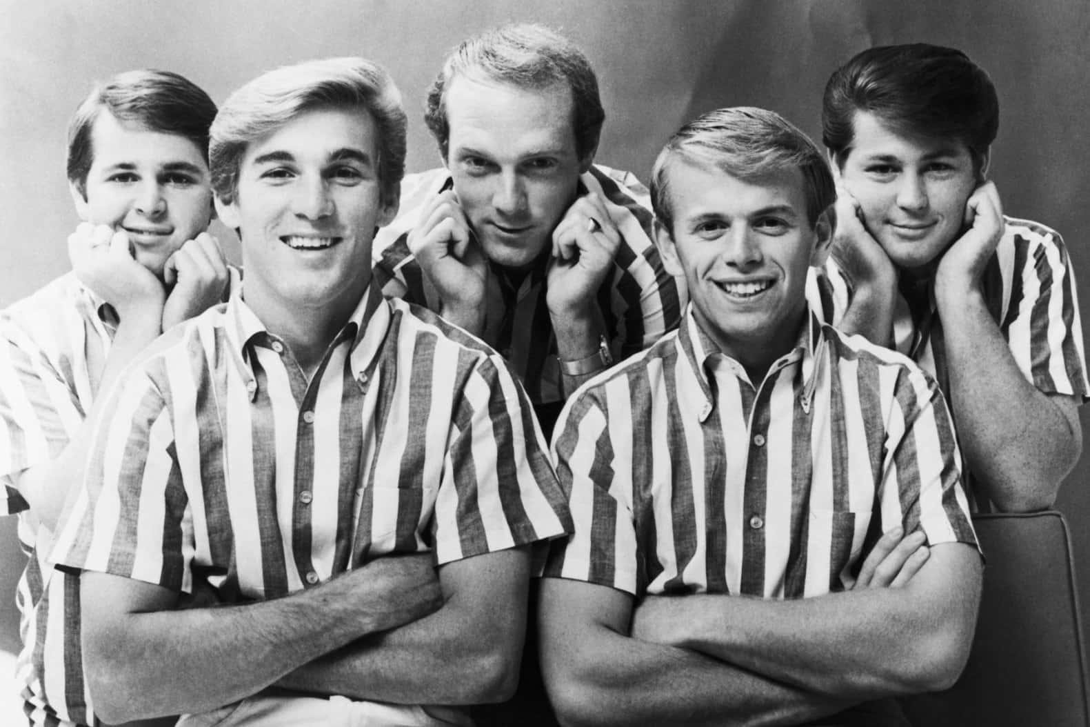 Beach Boys Vintage Portrait 1964 Wallpaper