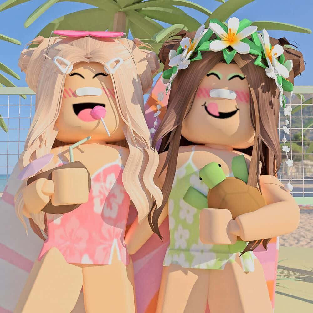 Beach Girls Roblox Pfp Wallpaper