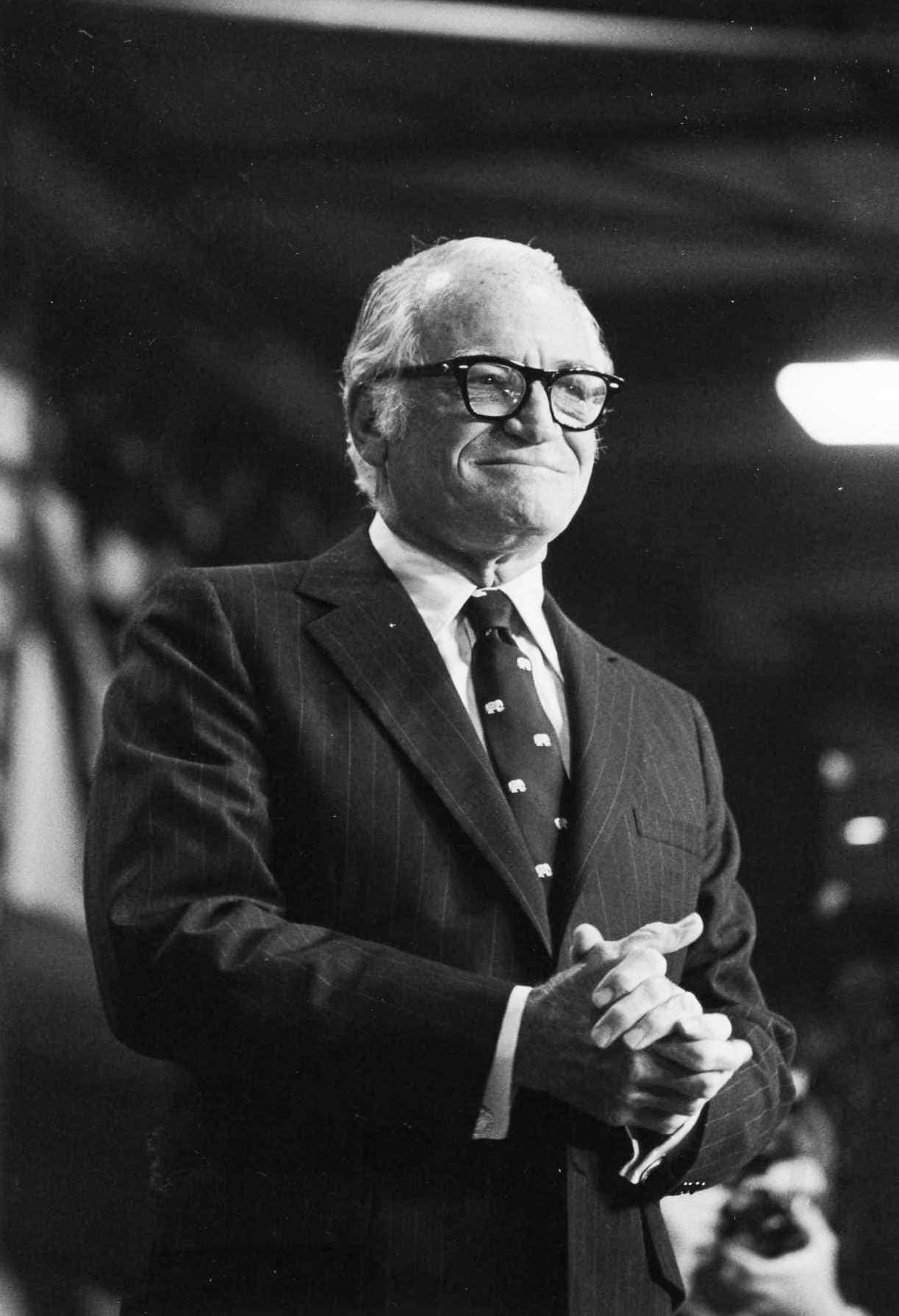 Beaming Barry Goldwater Wallpaper