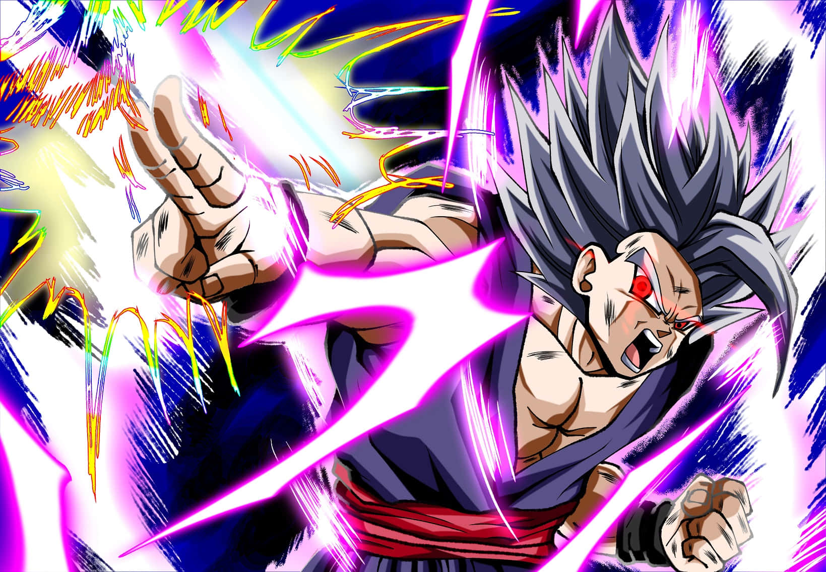 Beast_ Gohan_ Power_ Up Wallpaper