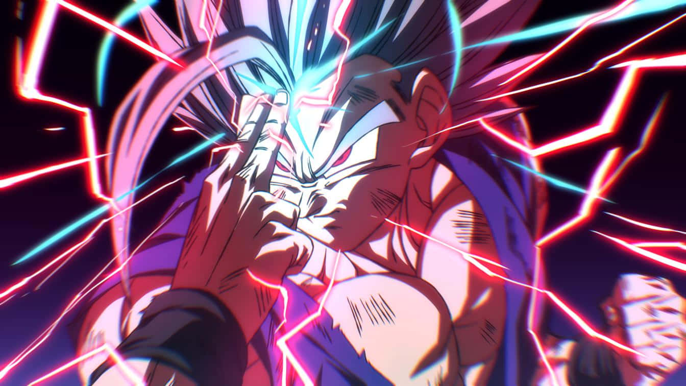 Beast Gohan Unleashing Power Wallpaper