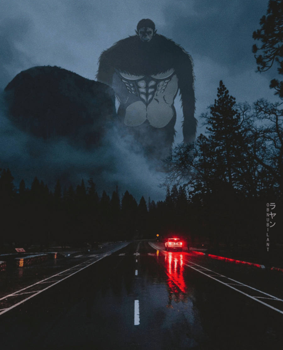 Beast Titan Attack On Titan Iphone Wallpaper