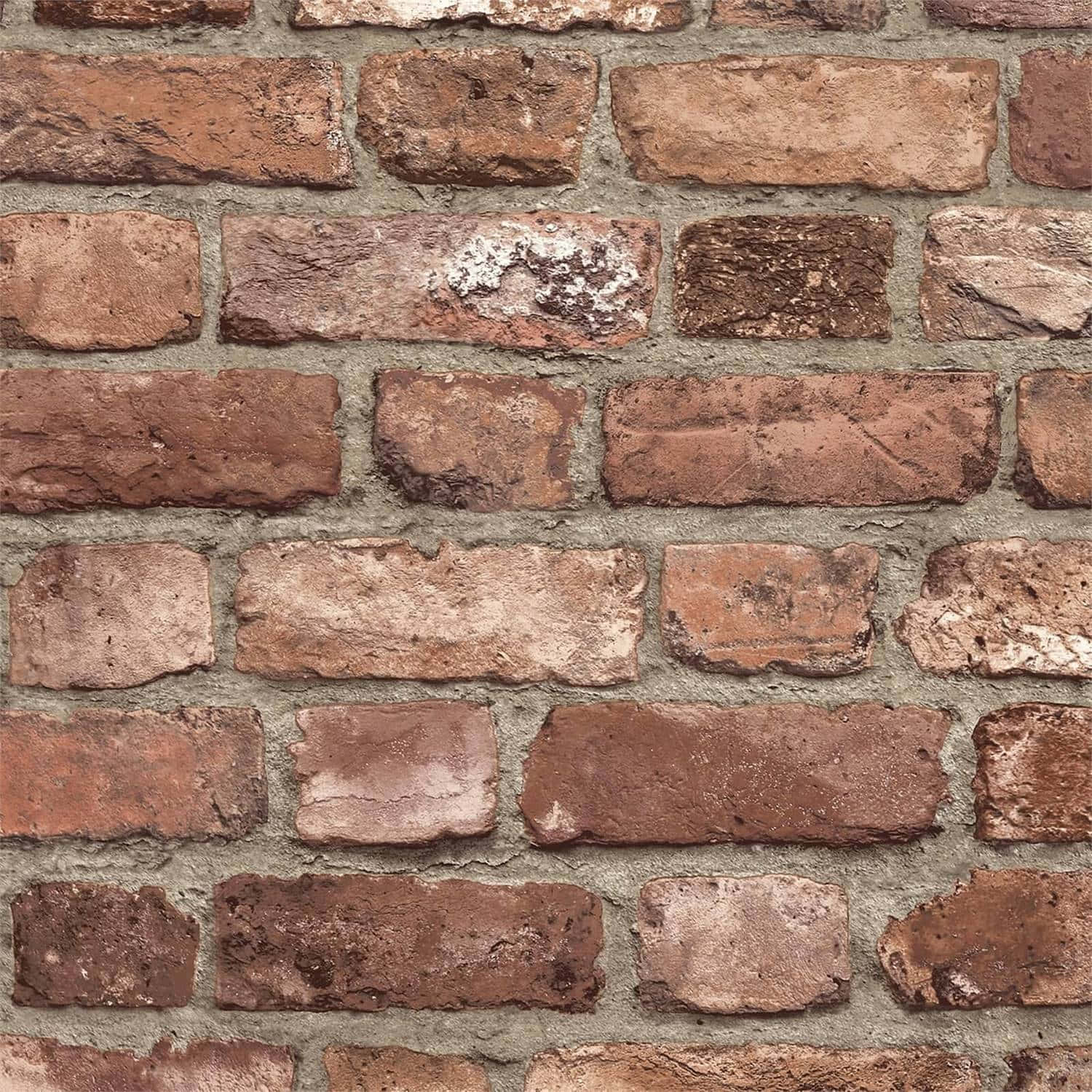 Beautiful Brown Brick Wall Texture Wallpaper