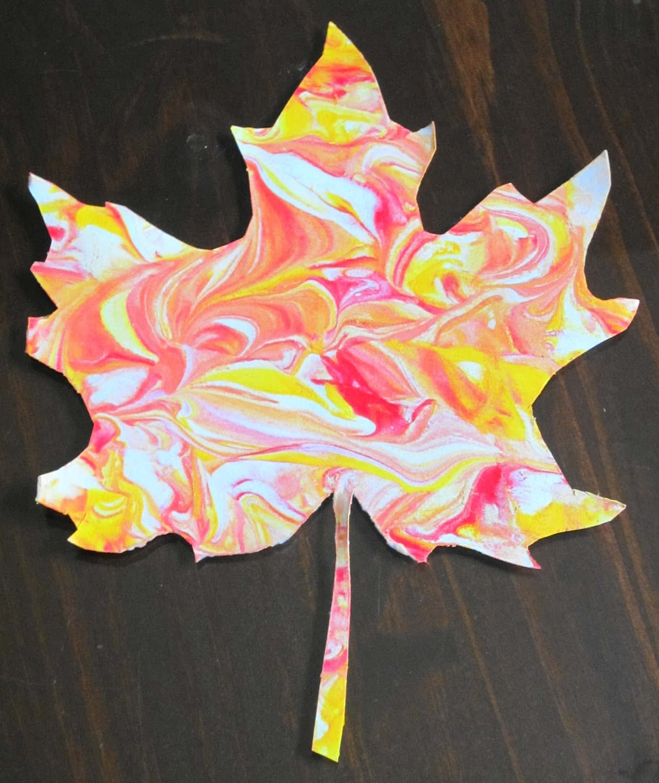 Beautiful Fall Crafts With Pumpkins And Autumn Leaves Wallpaper