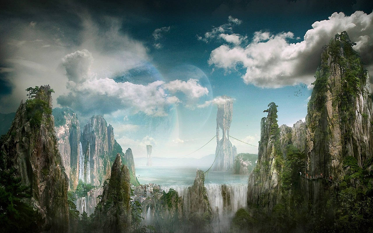 Beautiful Fantasy World Wallpaper