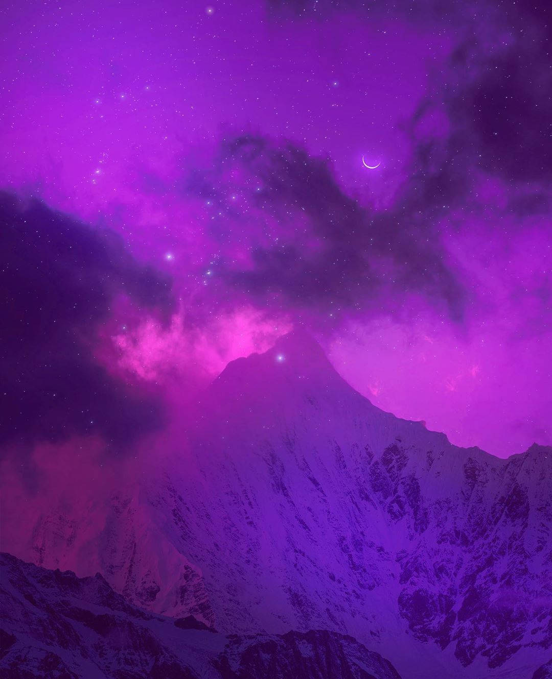 Beautiful Indigo Aesthetic Sky Wallpaper