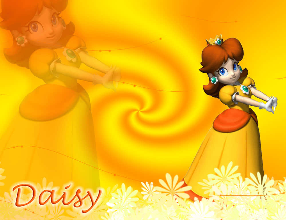 Beautiful Princess Daisy From Mario Universe Wallpaper