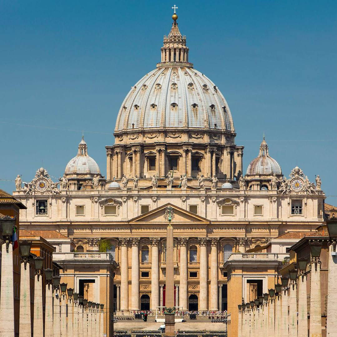 Beautiful St. Peter's Basilica Vatican Wallpaper