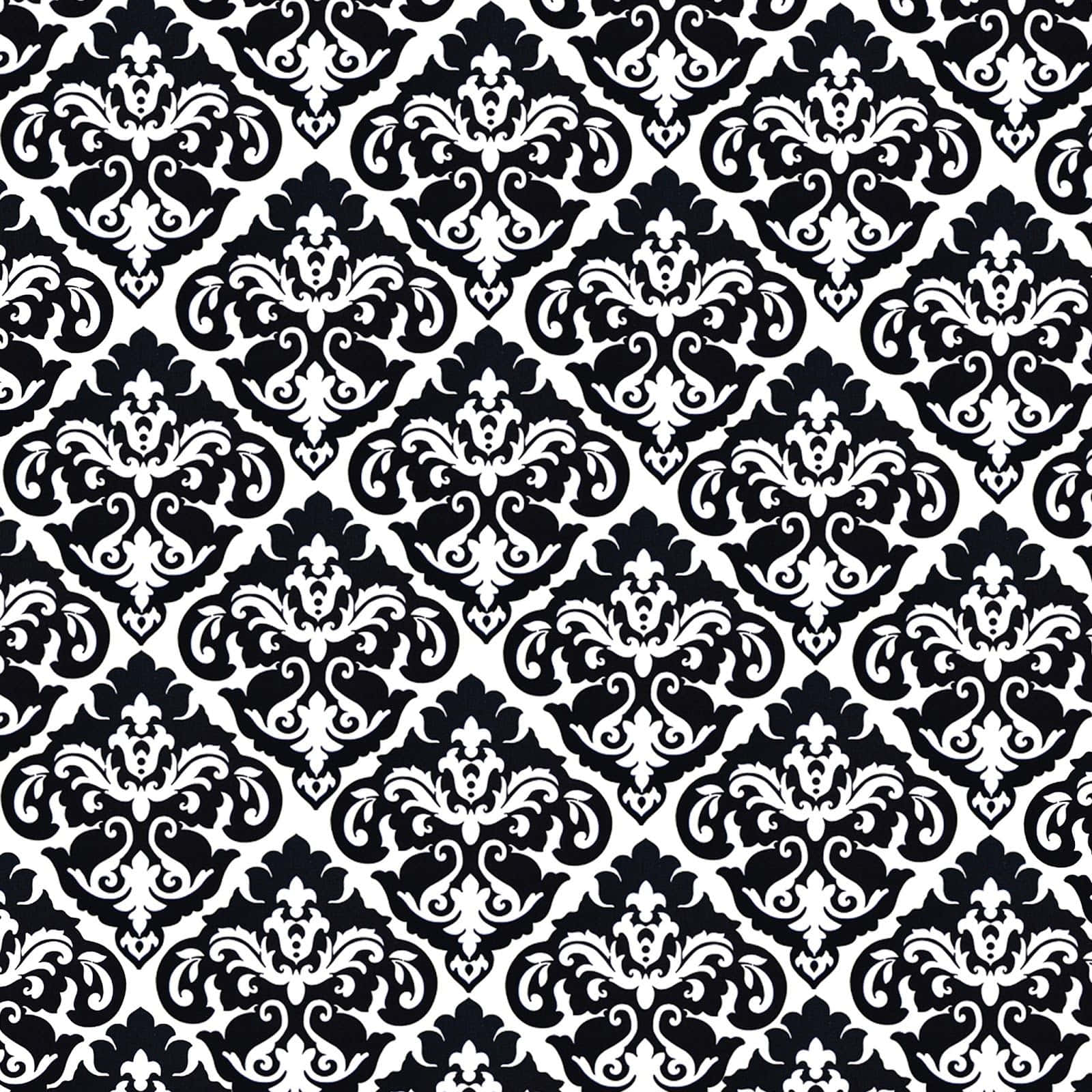 Beautifully Crafted Black And White Pattern Wallpaper