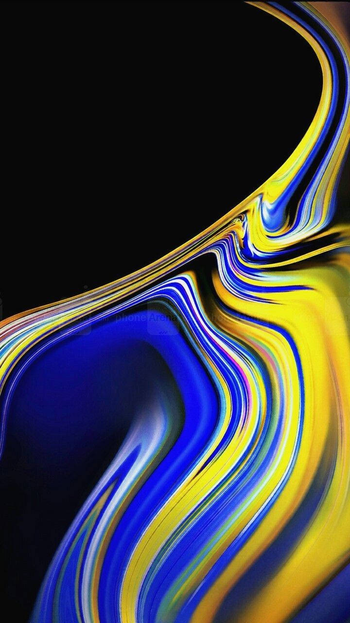 “beauty In Motion: A Close Look At The Note 10 Liquid Abstract Art.” Wallpaper