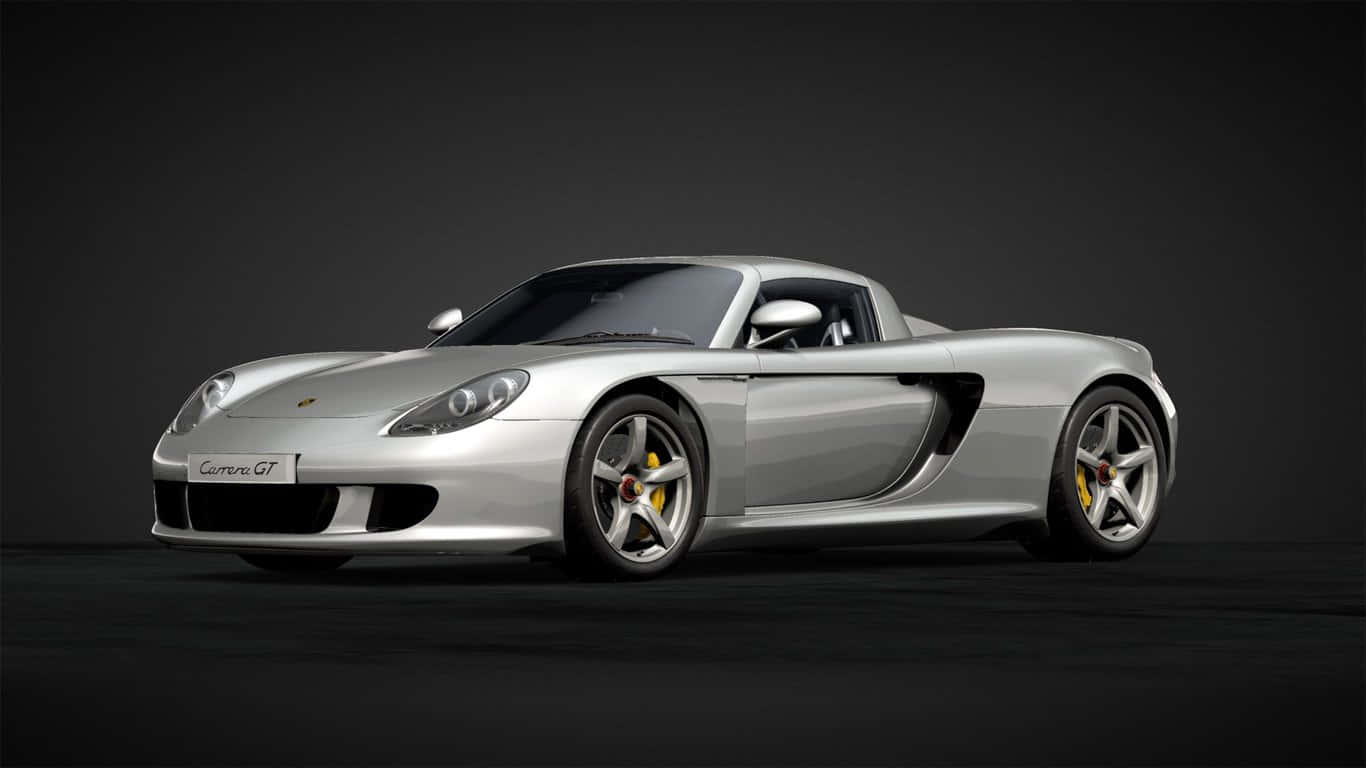 Beauty In Motion - Porsche Carrera Gt Wallpaper