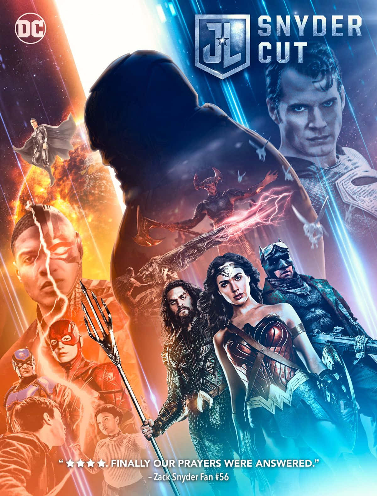 Become A Hero And Join Zack Snyder's Justice League. Wallpaper