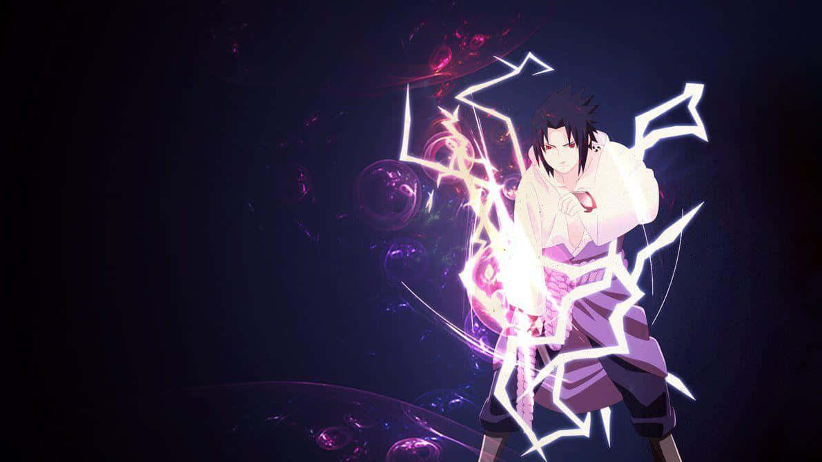 Become A Ninja Master With Naruto Neon Wallpaper