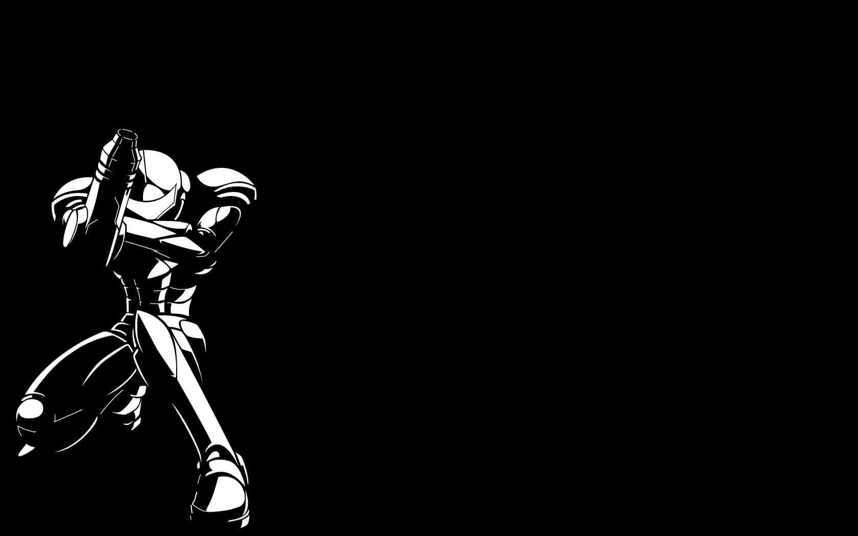 Become The Super Saiyan With Dragon Ball Black And White Wallpaper