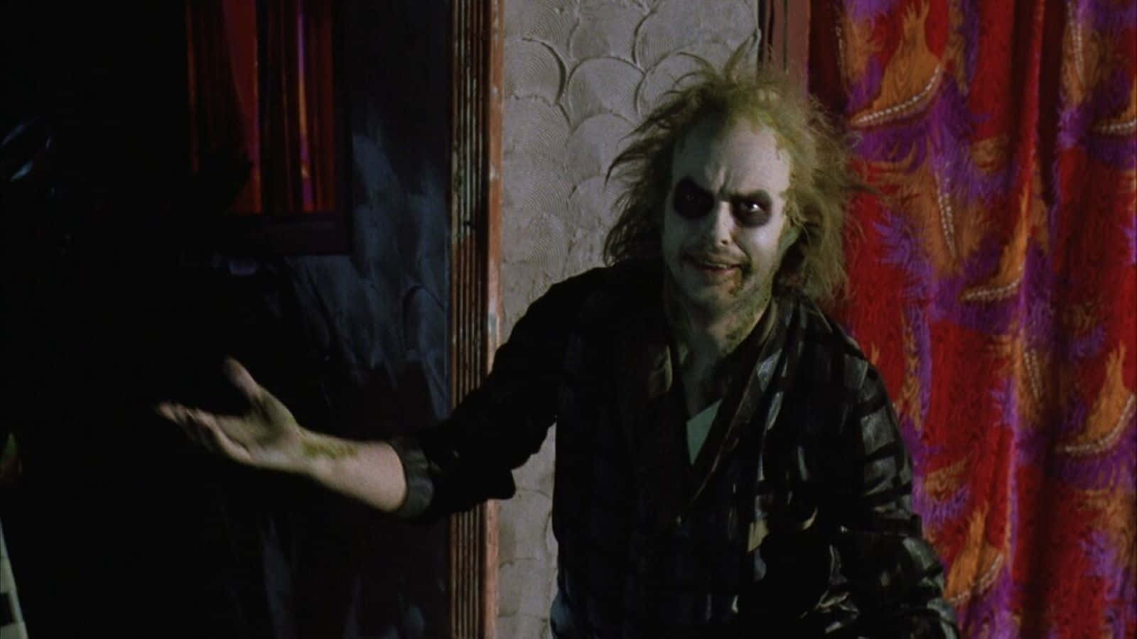 Beetlejuice Character Gesture Wallpaper