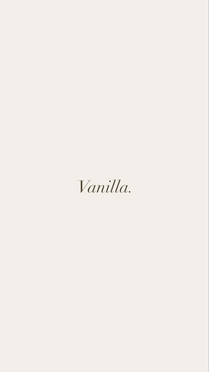 Beige Vanilla Aesthetic Wallpaper Wallpaper