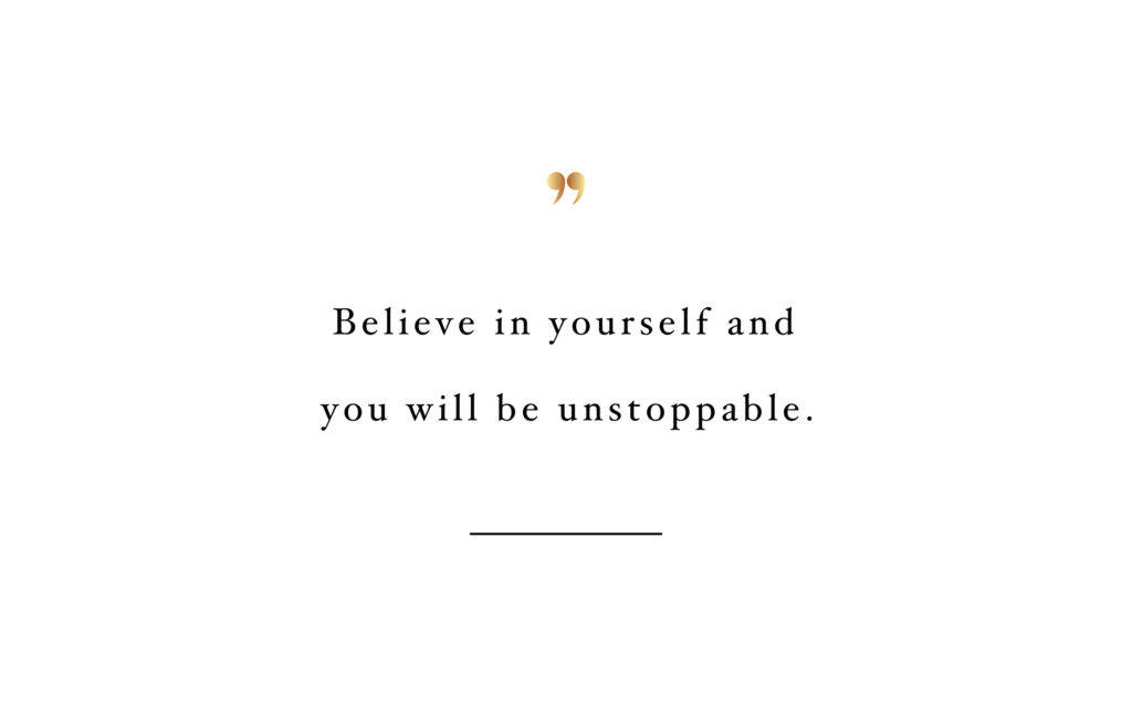 Believe In Yourself Inspirational Desktop Wallpaper