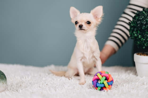 Belligerent Chihuahua Dog Wallpaper