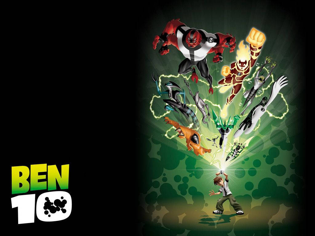 Ben 10 First 10 Aliens Wallpaper