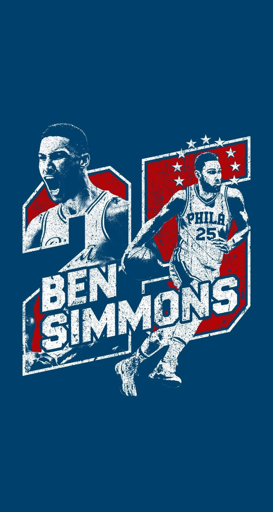 Ben Simmons 25th Anniversary Tee Wallpaper