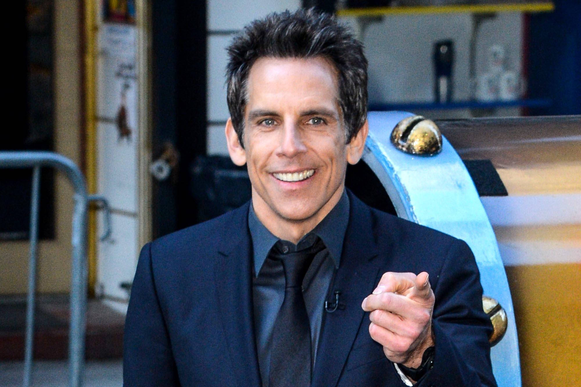 Ben Stiller Pointing Wallpaper