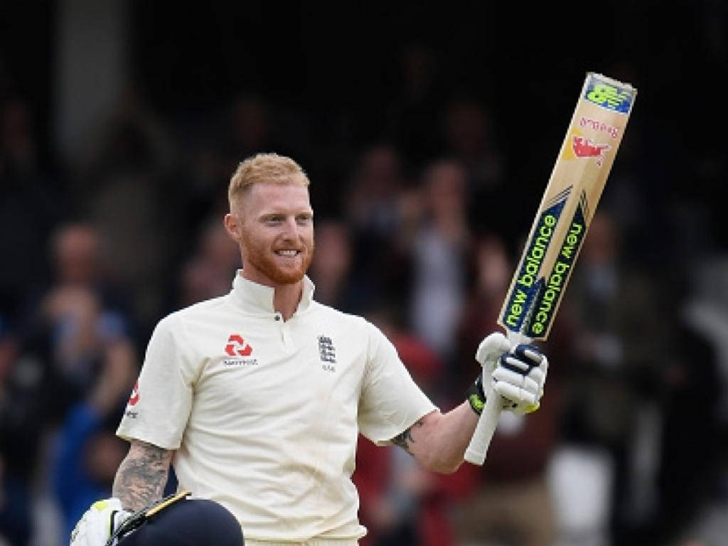 Ben Stokes Cricket Bat Wallpaper