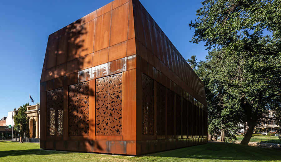 Bendigo Modern Architecture Pavilion Wallpaper