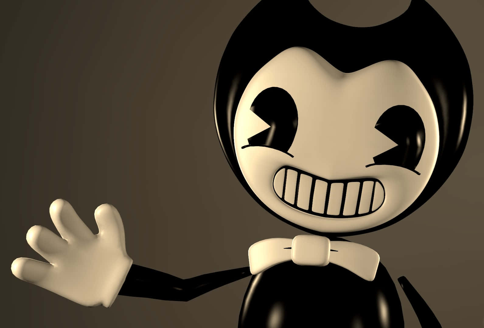 Bendy In Action - Hauntingly Creative Wallpaper