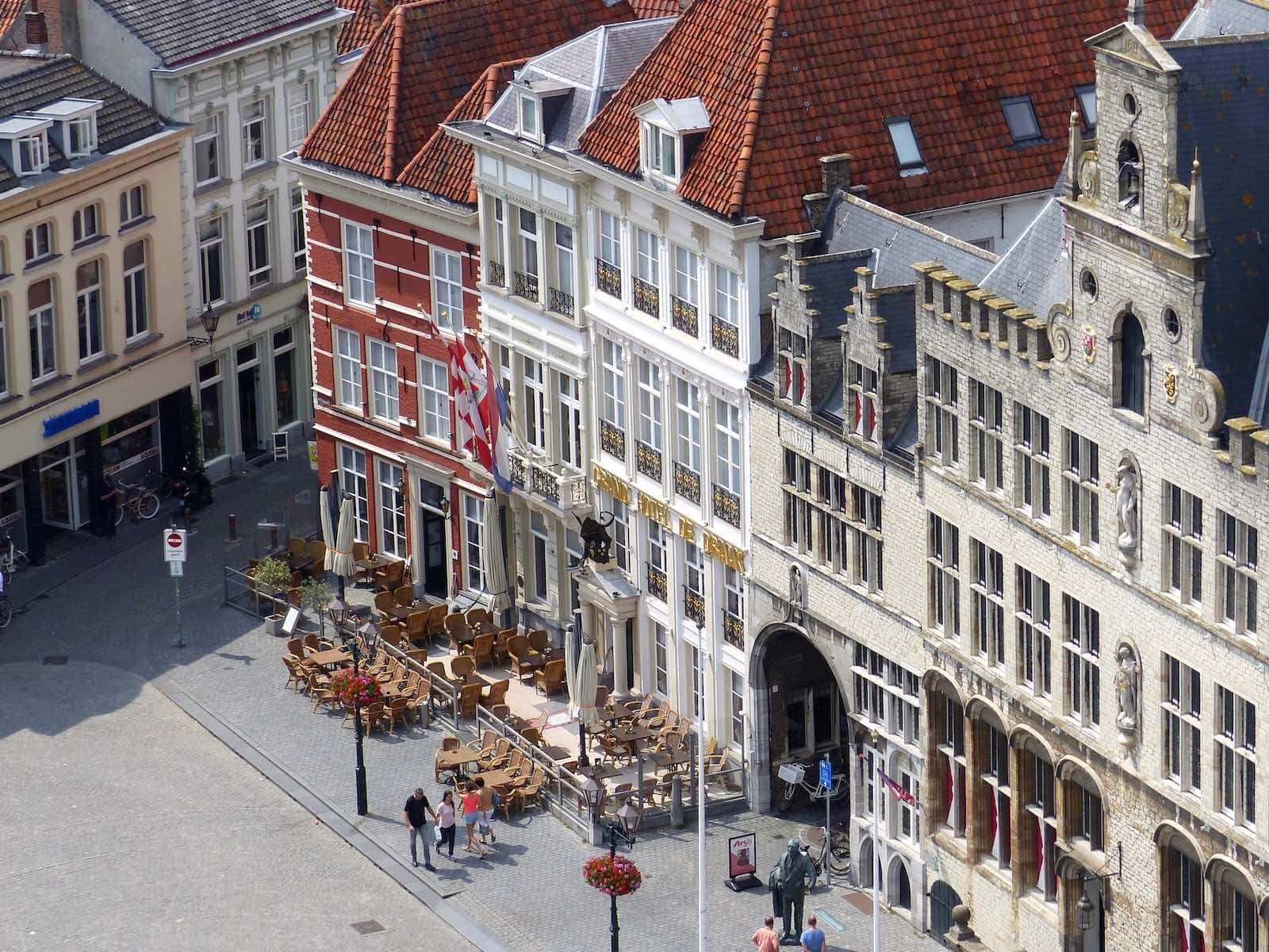 Bergen Op Zoom Historic Architecture Wallpaper