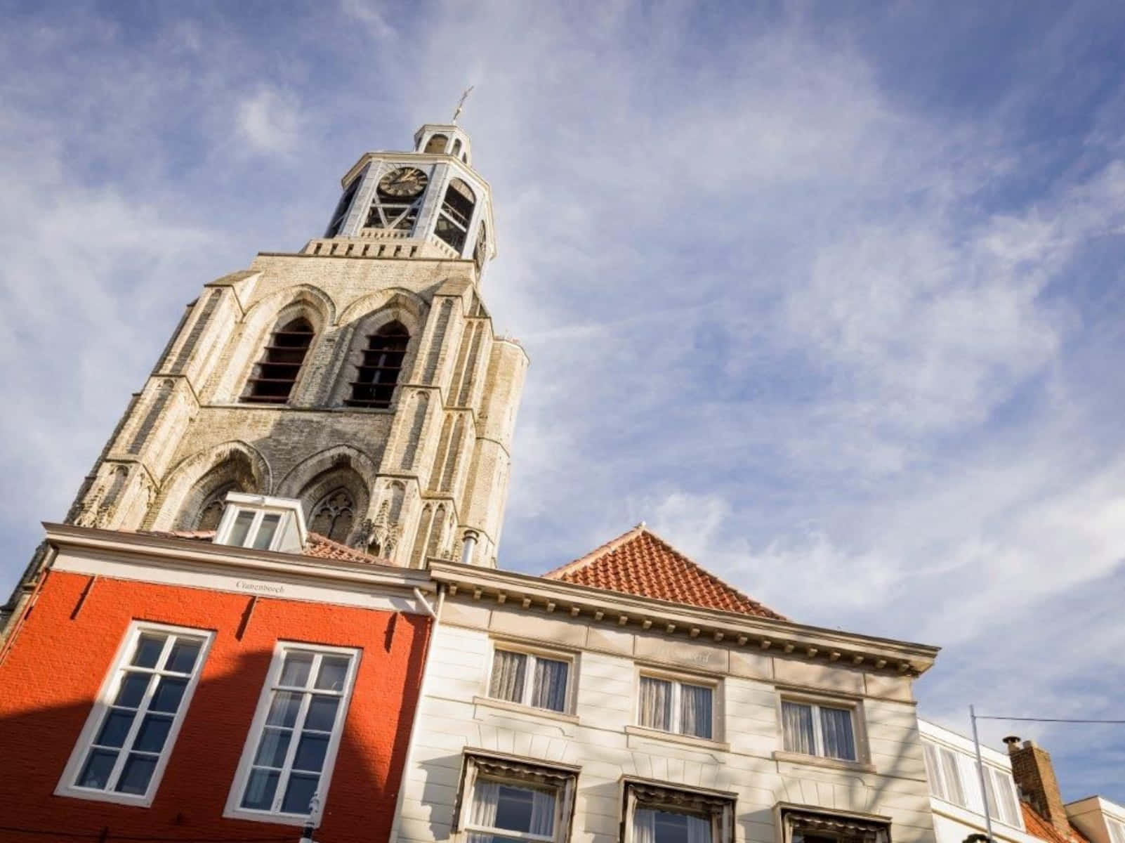 Bergen Op Zoom Historic Tower Wallpaper