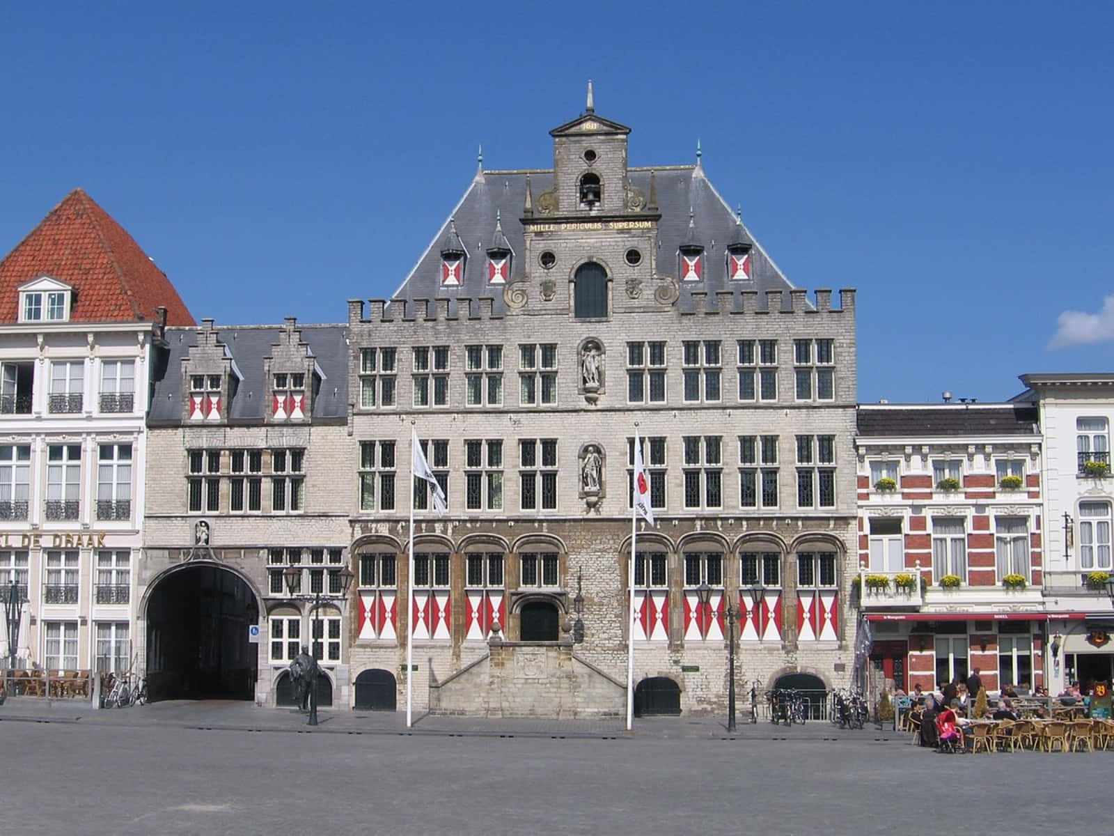 Bergen Op Zoom Town Hall Wallpaper