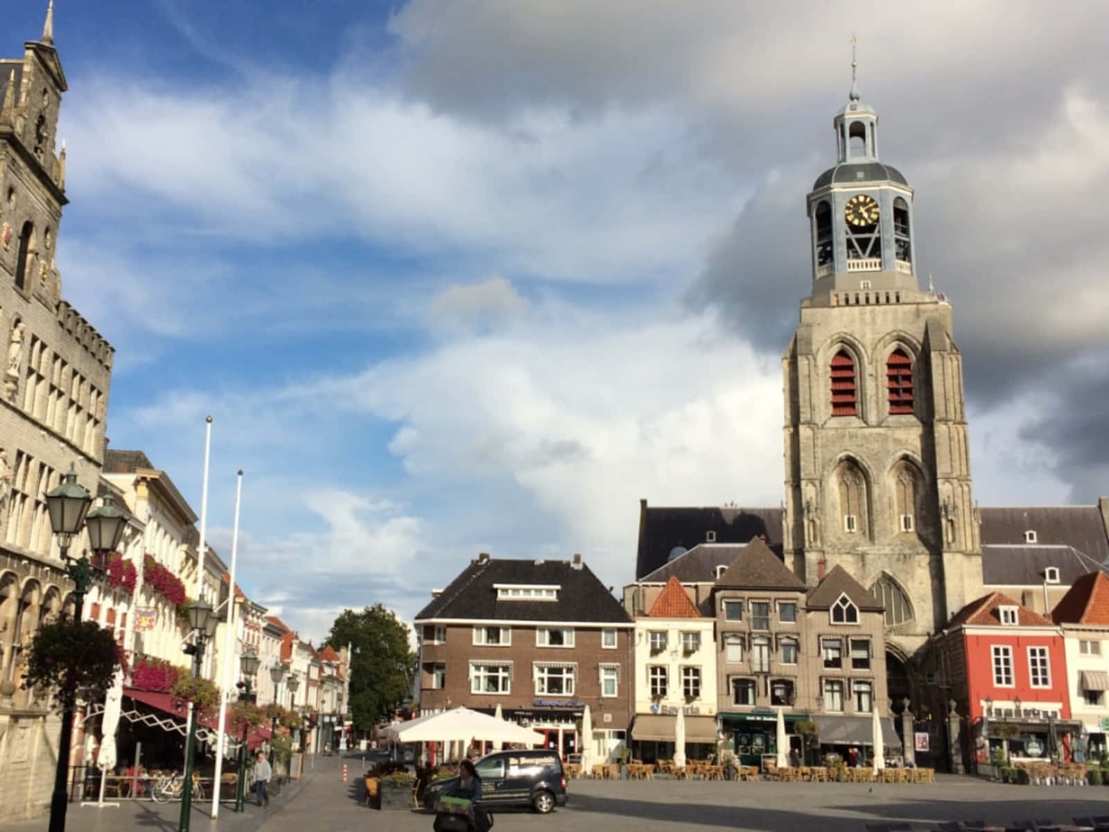 Bergen Op Zoom Town Square Wallpaper