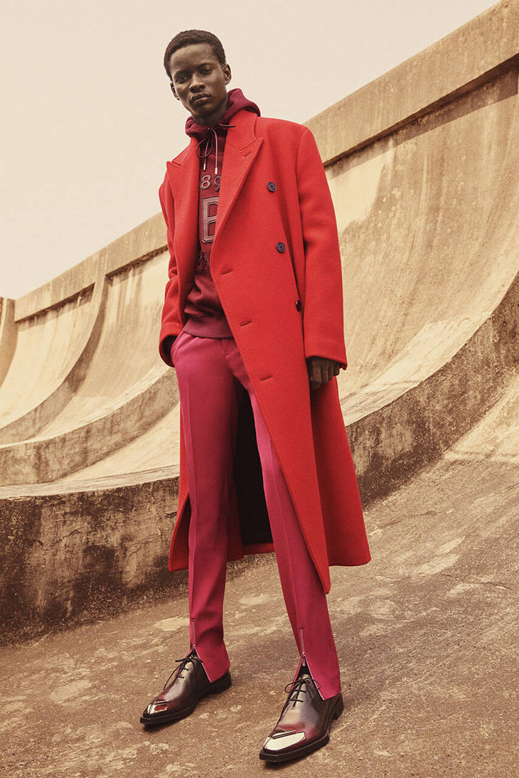 Berluti Red Coat Wallpaper