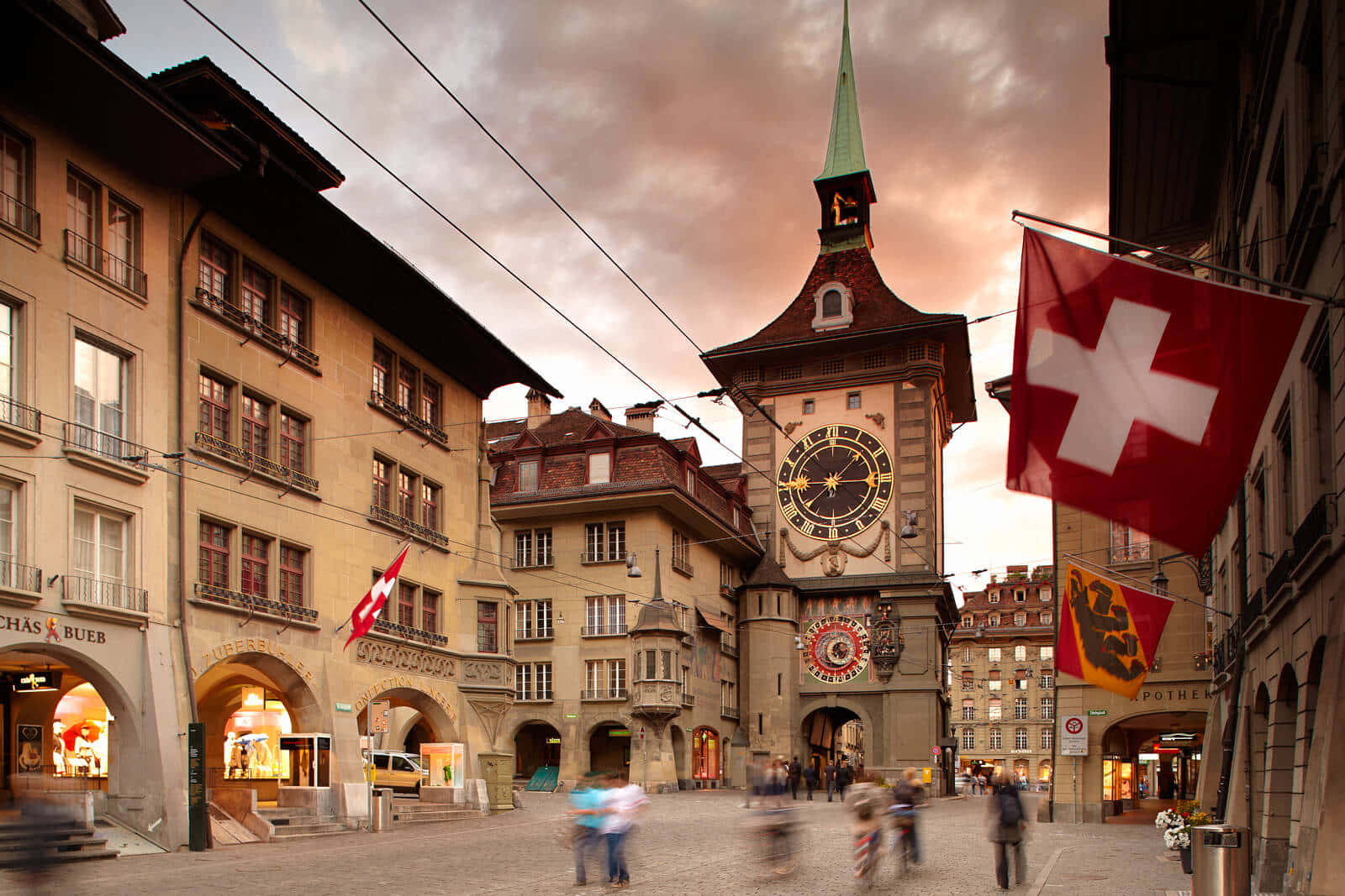 Bern Zytglogge Tower Switzerland Wallpaper