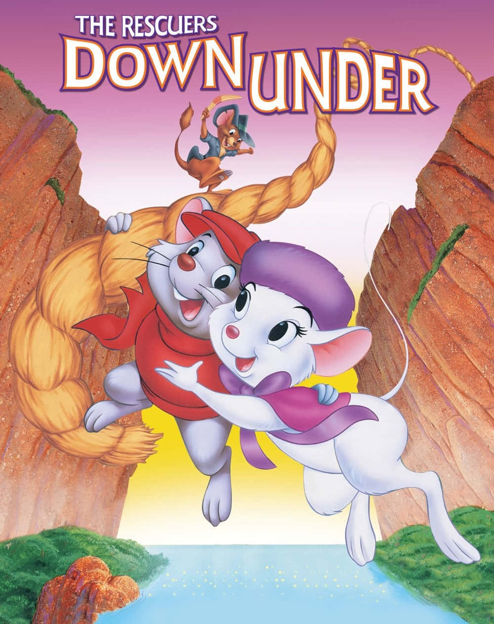 Bernard And Bianca Embark On A Thrilling Adventure In The Rescuers Down Under. Wallpaper