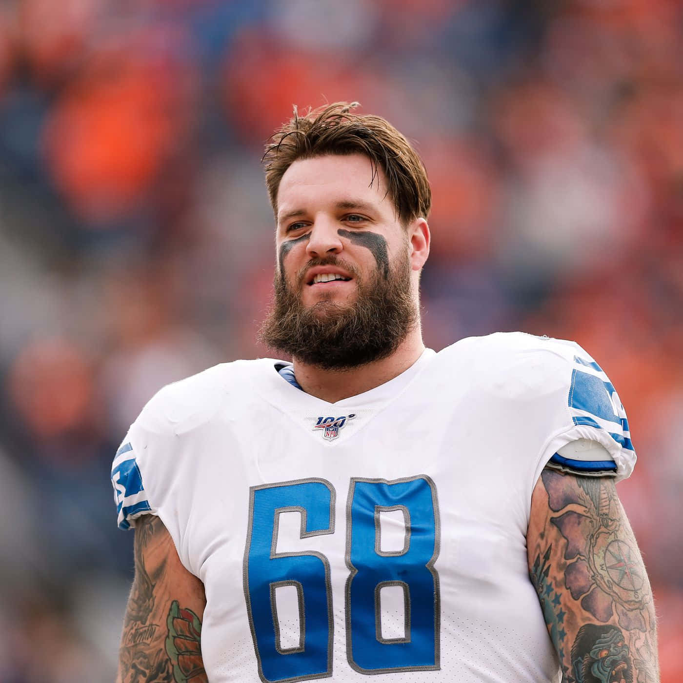 Best Football Athlete Taylor Decker Wallpaper