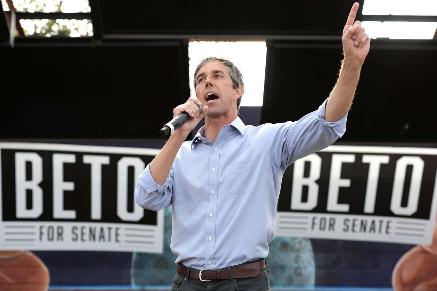 Beto O Rourke Senate Campaign Speech Wallpaper