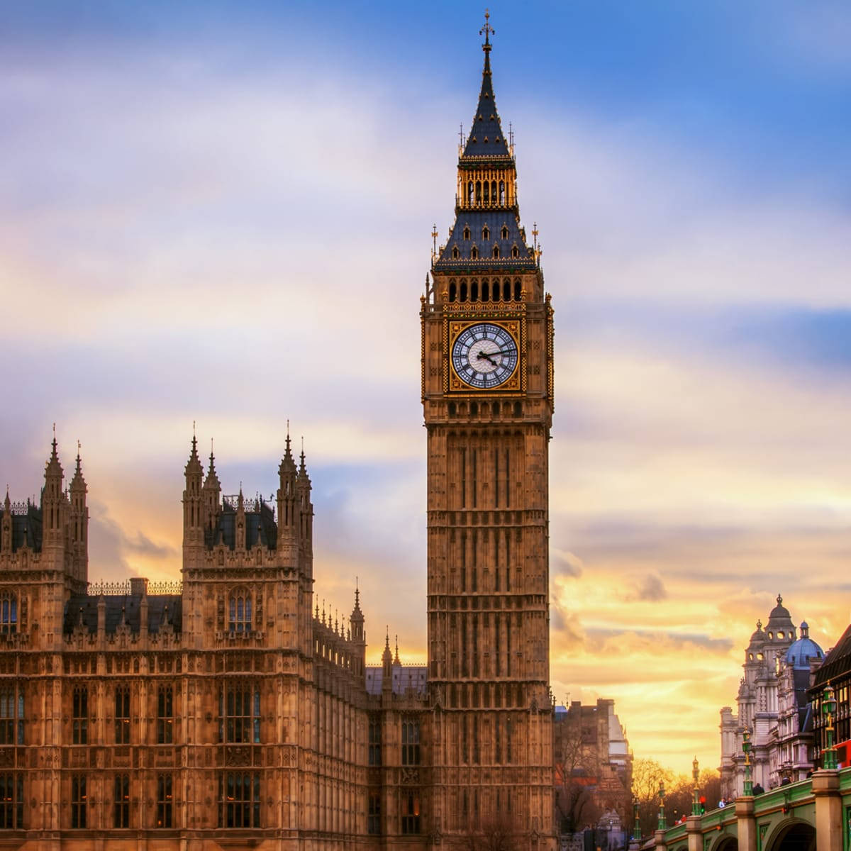 Big Ben During Sunset Wallpaper