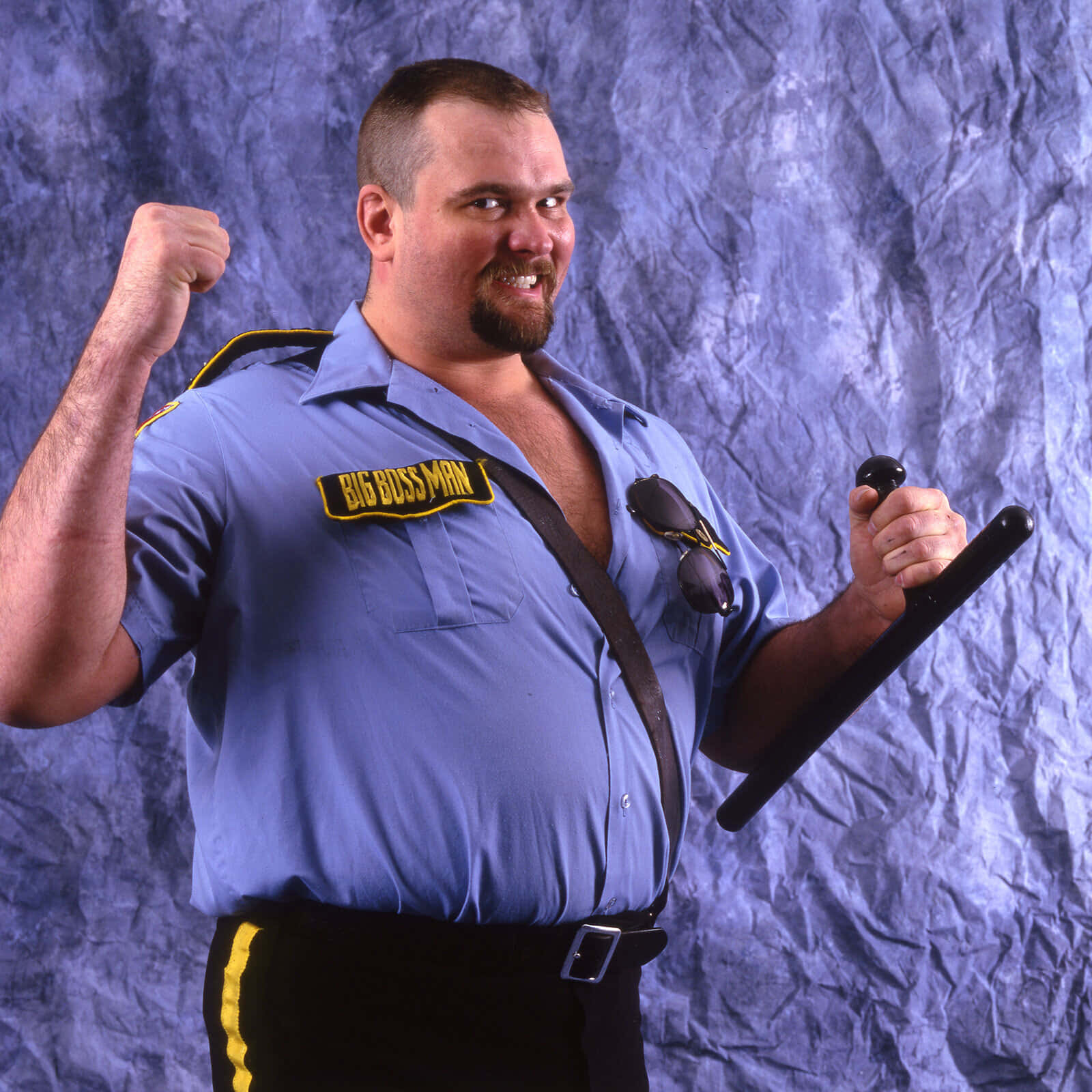 Big Boss Man Wrestling Promo Wallpaper