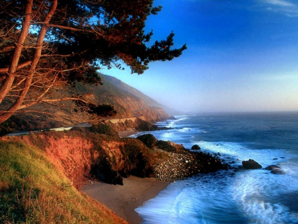 Big Sur Land Meets Sea Wallpaper