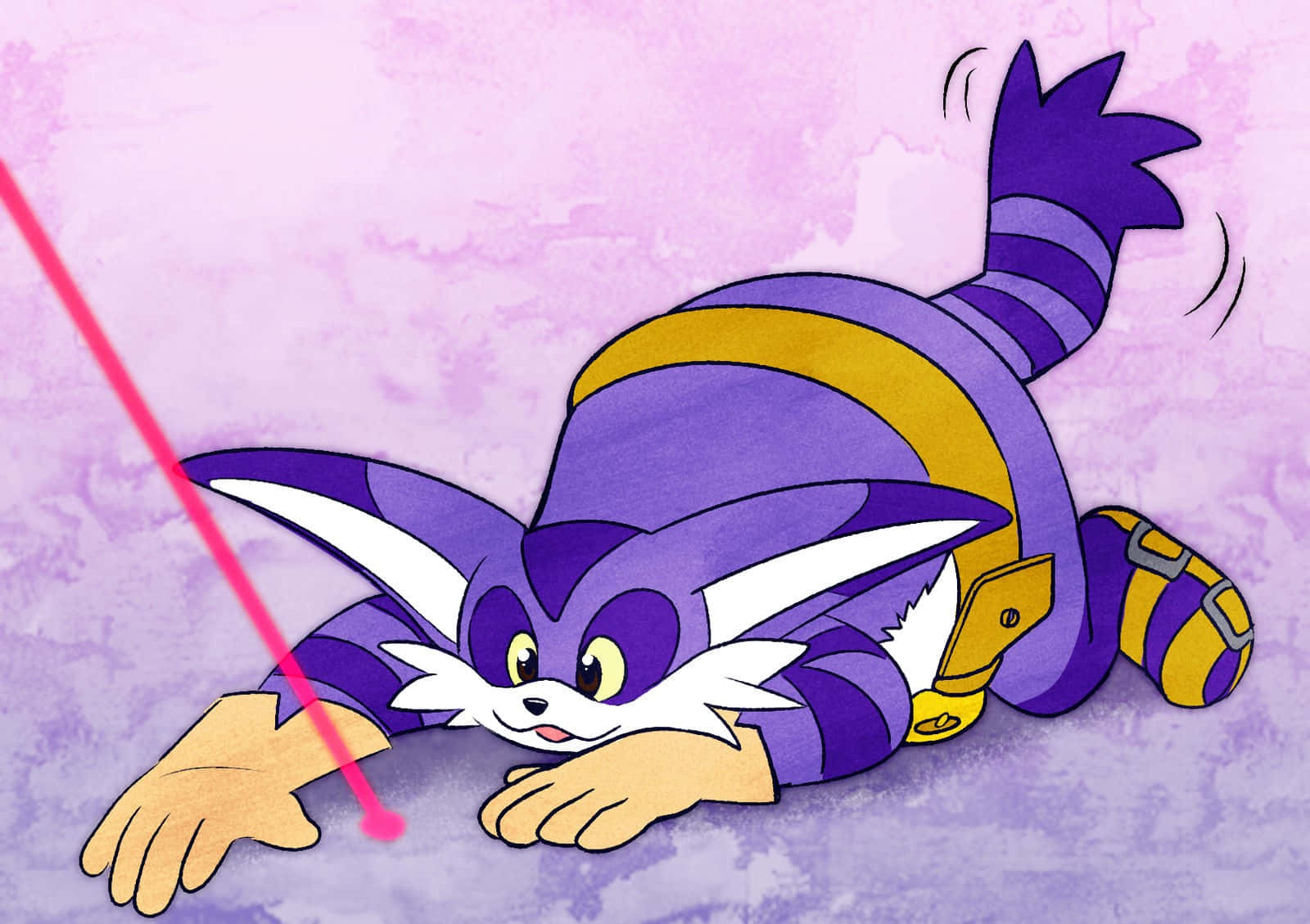 Big The Cat Fishing Adventure Wallpaper