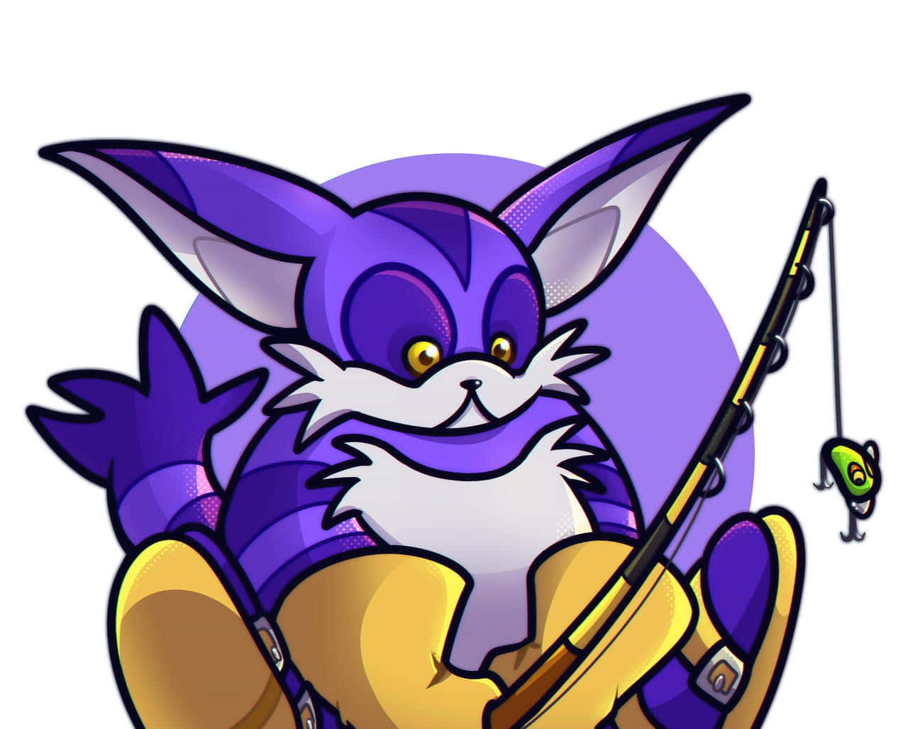 Big The Cat In Action Wallpaper